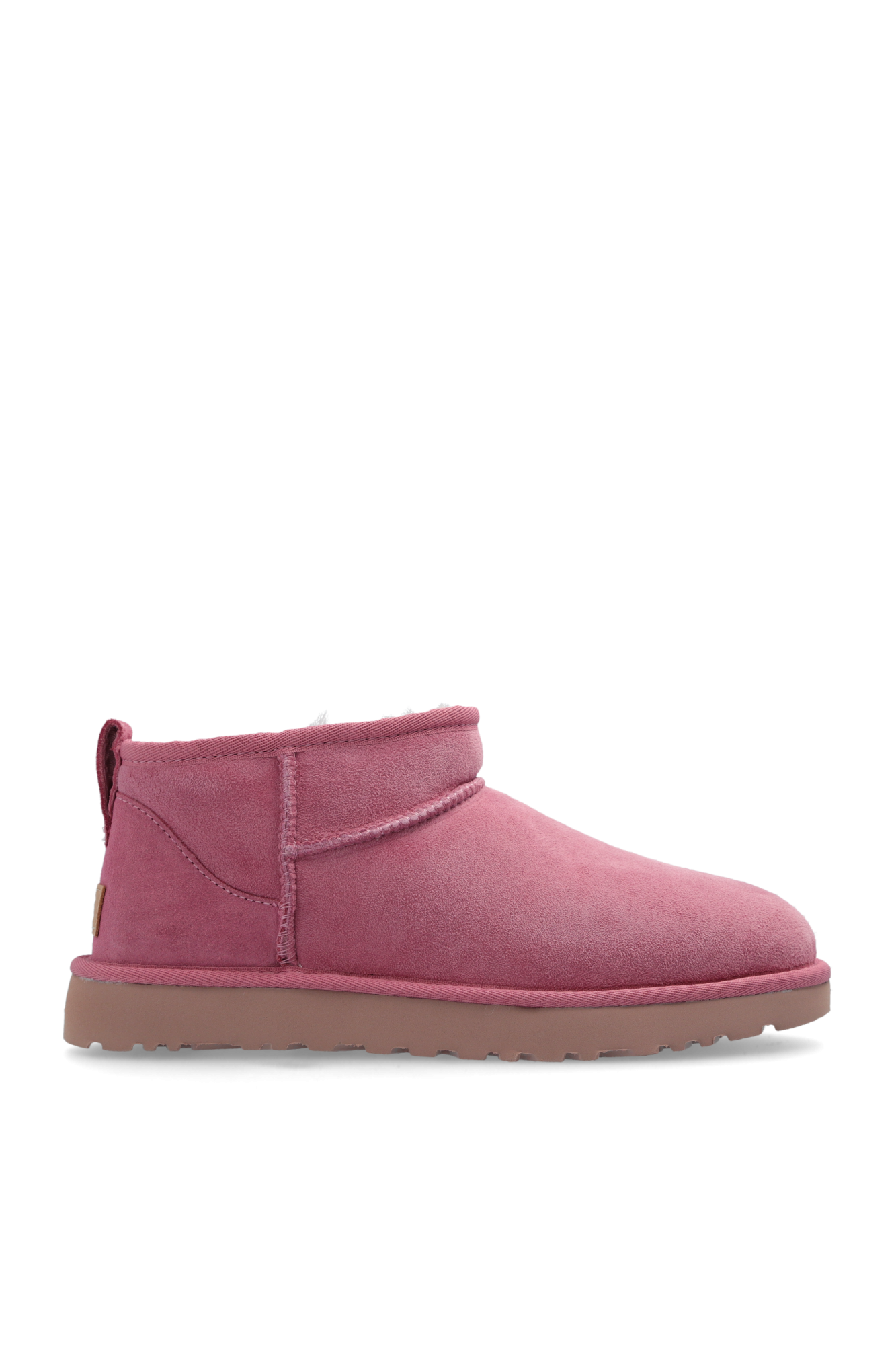 Pink ugg snow boots best sale